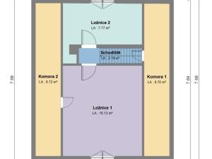 Prodej chaty, Kokašice - Lomy, 51 m2