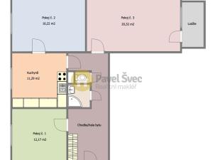 Prodej bytu 3+1, Miloňovice, 78 m2