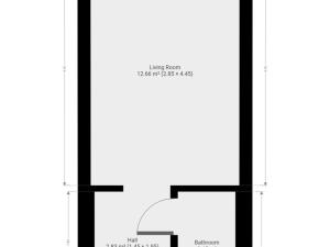 Pronájem bytu 1+kk, Praha - Vysočany, Poděbradská, 18 m2