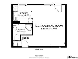 Prodej bytu 1+kk, Praha - Střížkov, Rumburská, 25 m2
