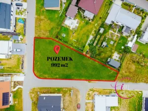 Prodej pozemku pro bydlení, Luka nad Jihlavou, Za Dvorem, 992 m2