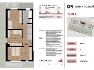 Prodej rodinného domu, Humpolec - Rozkoš, 105 m2