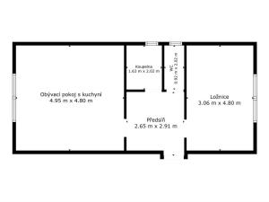 Pronájem bytu 2+kk, Hostivice, Litovická, 63 m2