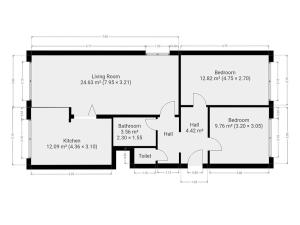 Pronájem bytu 3+1, Praha - Kobylisy, Kaňkovského, 70 m2