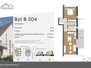 Prodej bytu 2+kk, Liberec, Dukelská, 68 m2