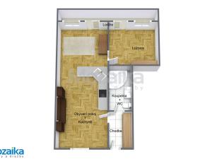 Pronájem bytu 2+kk, Litomyšl - Litomyšl-Město, Z. Kopala, 46 m2