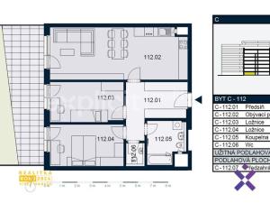 Pronájem bytu 3+kk, Praha - Strašnice, Zvěřinova, 78 m2