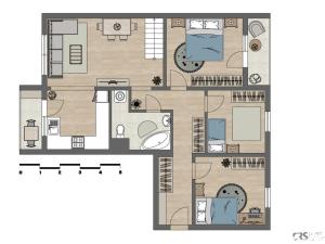 Prodej bytu 4+kk, Tábor - Čekanice, Sportovní, 102 m2