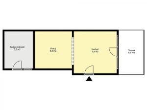 Prodej chaty, Kolín, A. M. Jelínka, 26 m2