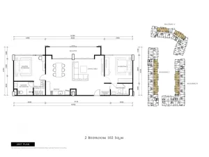 Prodej apartmánu, Pattaya, 35 m2
