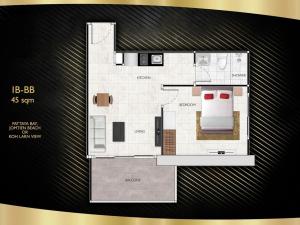 Prodej apartmánu, Pattaya, 29 m2