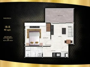Prodej apartmánu, Pattaya, 29 m2