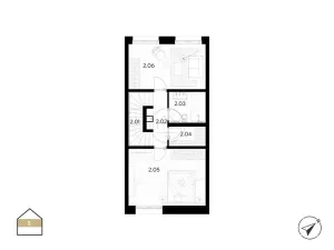 Prodej rodinného domu, Frymburk, 125 m2