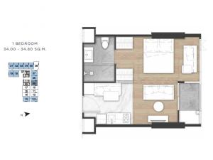 Prodej apartmánu, Pattaya, 26 m2