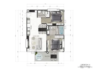 Prodej apartmánu, Pattaya, 31 m2