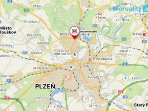 Prodej bytu 3+1, Plzeň, Majakovského, 72 m2