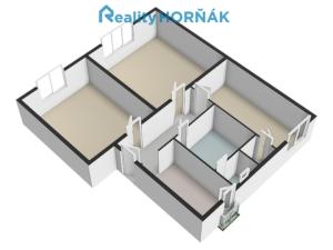 Prodej bytu 3+1, Bechyně, Na Libuši, 55 m2