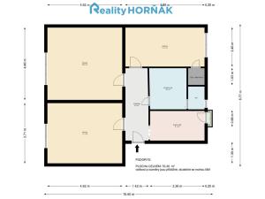 Prodej bytu 3+1, Bechyně, Na Libuši, 55 m2