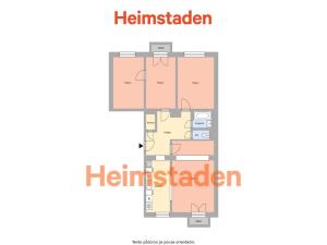 Pronájem bytu 4+1, Ostrava - Poruba, Komenského, 92 m2
