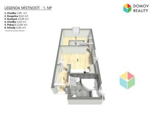 Prodej bytu 2+1, Beroun - Beroun-Město, V Hlinkách, 71 m2