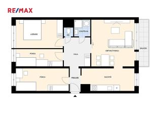 Prodej bytu 4+1, Praha - Chodov, Ledvinova, 79 m2