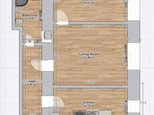Prodej bytu 2+1, Praha - Holešovice, Schnirchova, 60 m2
