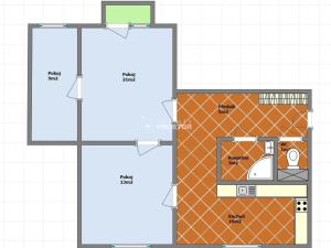 Pronájem bytu 3+1, Nový Bor, Sloupská, 62 m2