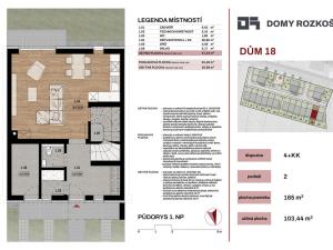 Prodej rodinného domu, Humpolec - Rozkoš, 103 m2