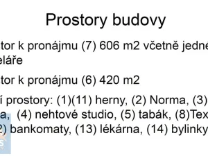 Prodej komerční nemovitosti, Žatec, Husova, 2862 m2