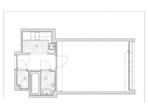 Prodej bytu 1+kk, Praha - Karlín, Sokolovská, 31 m2