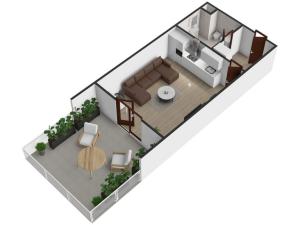 Prodej bytu 1+kk, Tábor, Budějovická, 65 m2