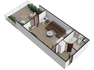 Prodej bytu 1+kk, Tábor, Budějovická, 65 m2