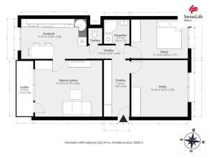 Prodej bytu 3+1, Děčín, Dvořákova, 73 m2