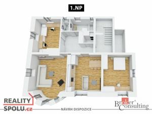 Prodej vily, Praha - Modřany, Darwinova, 354 m2