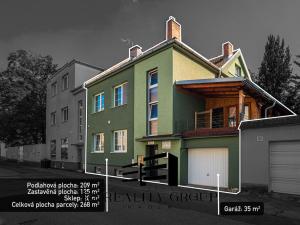 Prodej rodinného domu, Prostějov, Dykova, 209 m2