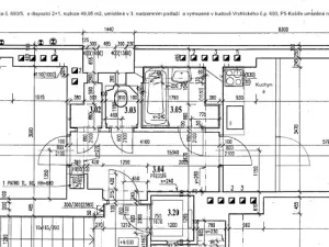 Pronájem bytu 2+1, Praha - Košíře, Vrchlického, 50 m2