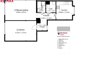 Prodej bytu 2+1, Karlovy Vary, K. Čapka, 57 m2