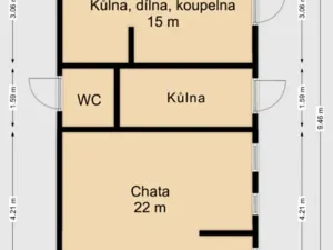 Prodej chaty, Nespeky, 50 m2