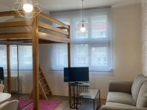 Pronájem bytu 1+kk, Praha - Žižkov, Krásova, 26 m2