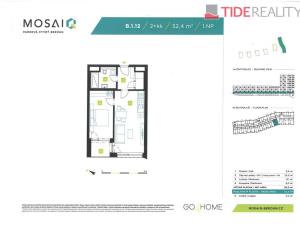 Prodej bytu 2+kk, Beroun, 57 m2