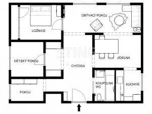 Prodej bytu 4+1, Rýmařov, Revoluční, 82 m2