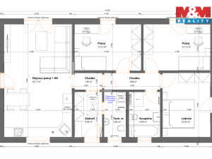 Prodej rodinného domu, Krušovice, 87 m2