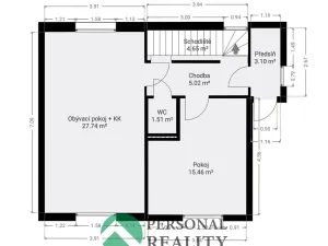 Prodej rodinného domu, Kostelec nad Labem, Kostelecká, 110 m2