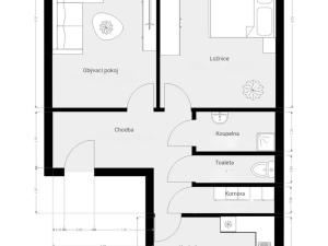 Prodej bytu 2+1, Karlovy Vary, K. Čapka, 55 m2