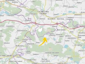 Prodej louky, Kladruby nad Labem - Kolesa, 2604 m2