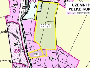 Prodej podílu pozemku pro bydlení, Velké Kunětice, 6121 m2