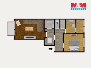 Prodej bytu 3+kk, Praha - Střešovice, Patočkova, 65 m2