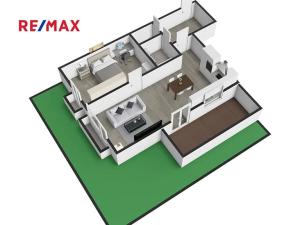 Prodej bytu 2+kk, Hradec Králové, Meruňková, 60 m2
