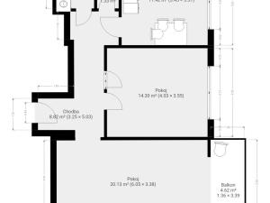 Pronájem bytu 2+1, Brno, Hoblíkova, 61 m2