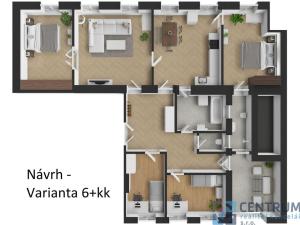 Prodej bytu 5+kk, Liberec - Liberec V-Kristiánov, 8. března, 119 m2